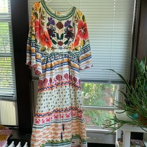 FarmRio Midi - fits range of sizes! worn once!